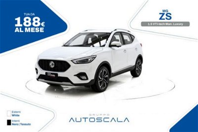 Mg ZS (2021-->) ZS 1.5 VTi-tech Luxury nuova