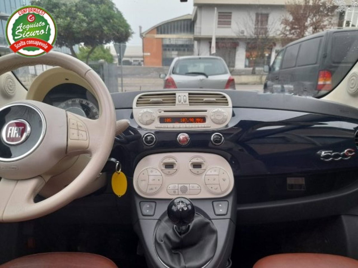 Fiat 500C Cabrio 1.3 Multijet 95 CV Lounge (8)