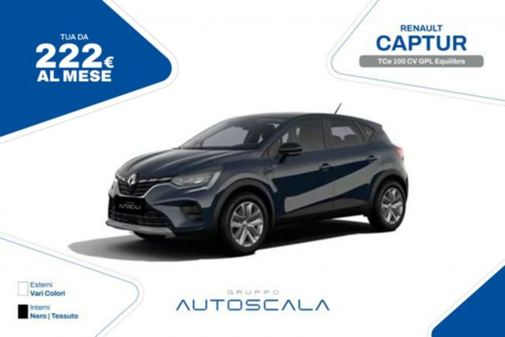 Renault Captur TCe 100 CV GPL FAP Zen 