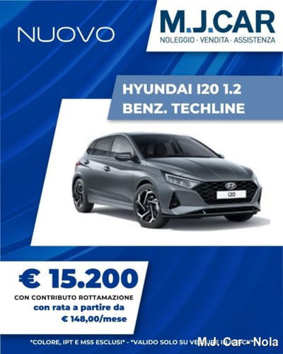 Hyundai i20 1.2 MPI MT TechLine nuova