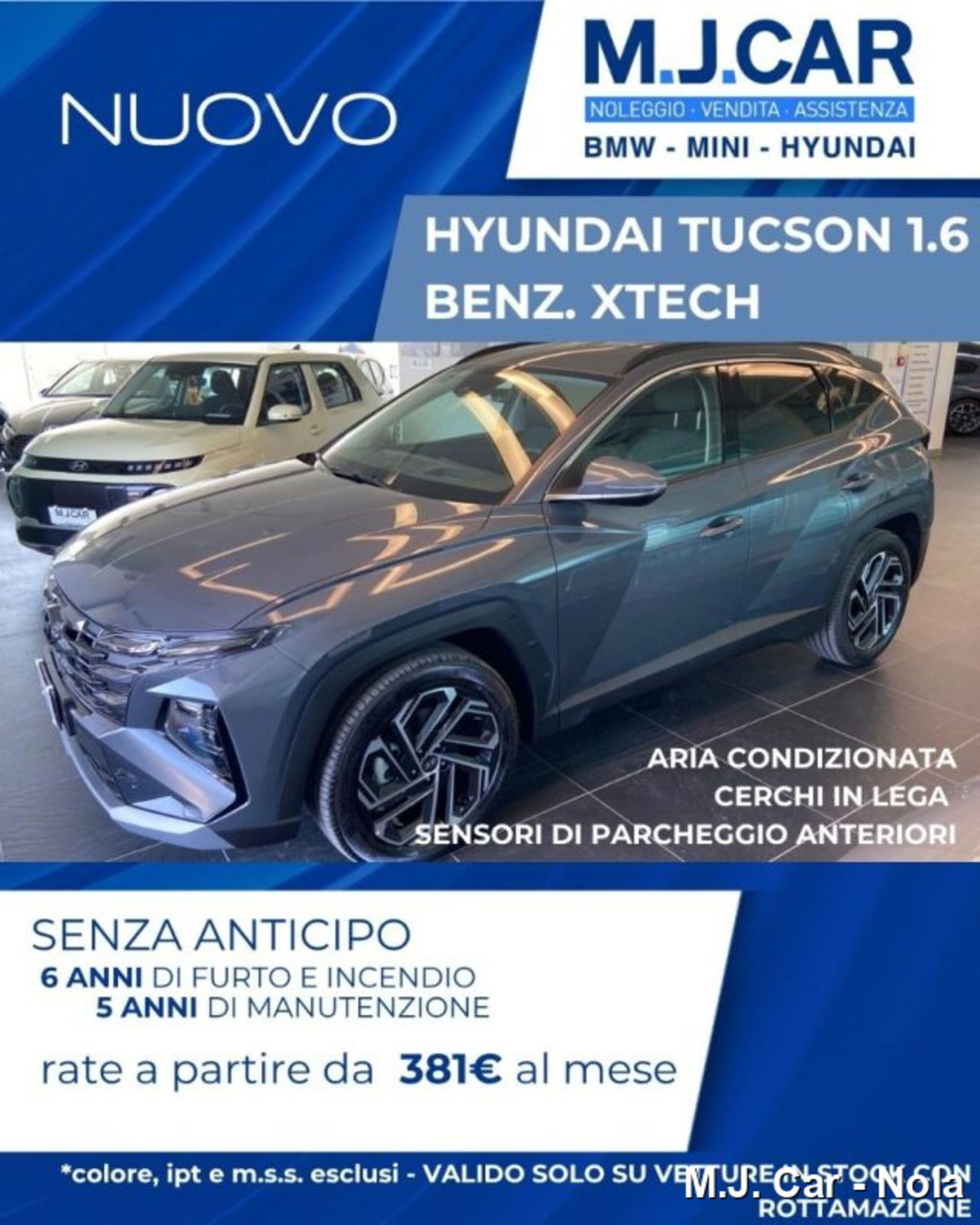 Hyundai Tucson 1.6 t-gdi 48V Xtech 2wd imt