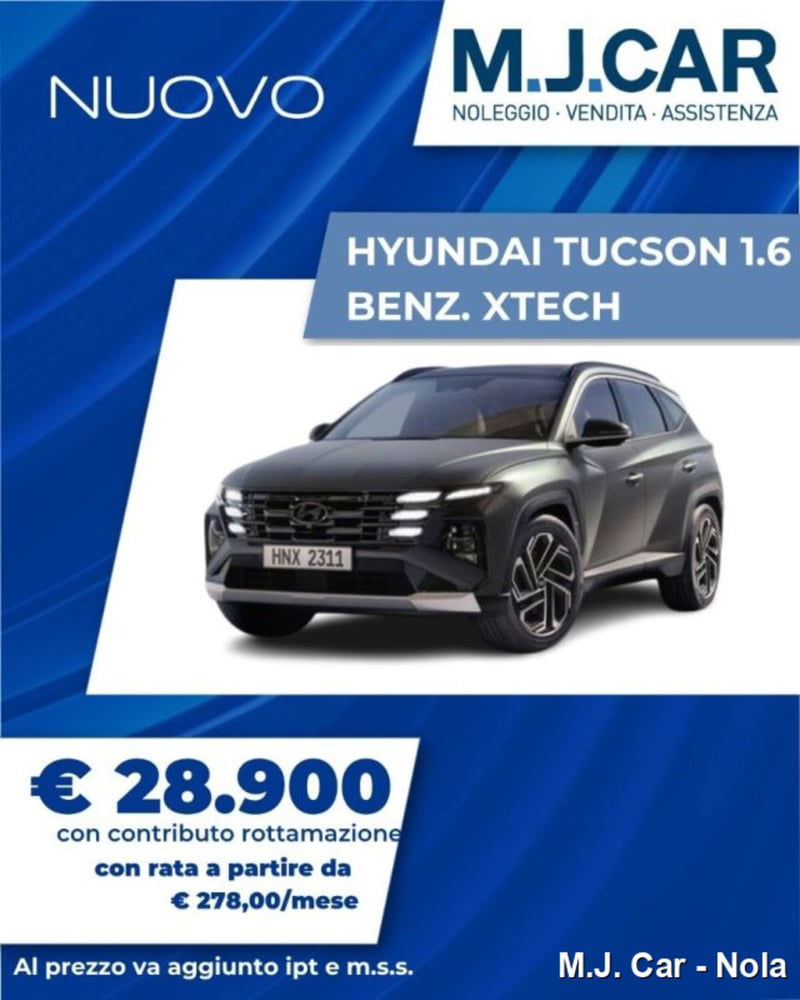 Hyundai Tucson 1.6 t-gdi 48V Xtech 2wd imt
