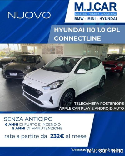 Hyundai i10 1.0 econext Gpl Connectline nuova