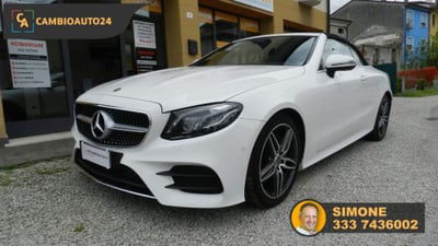 Mercedes-Benz Classe E Cabrio 220 d Auto 4Matic Cabrio Business Sport usata