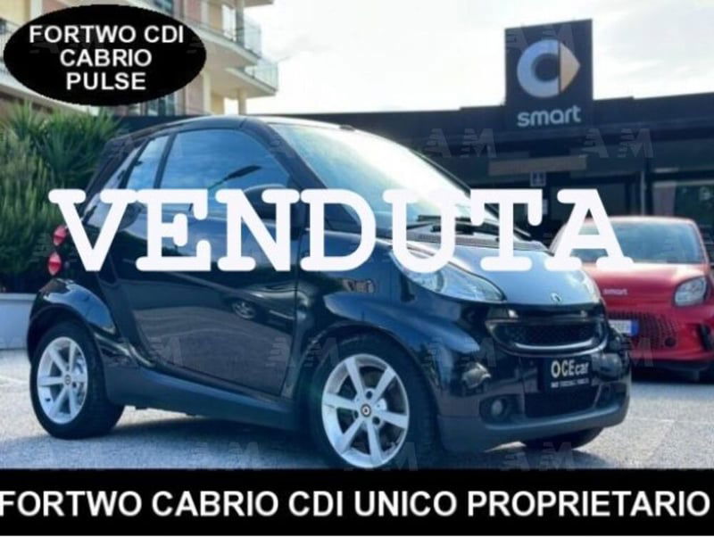 smart Fortwo Cabrio 800 33 kW cabrio pulse cdi