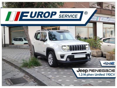 Jeep Renegade 1.3 T4 190CV PHEV 4xe AT6 Limited usata