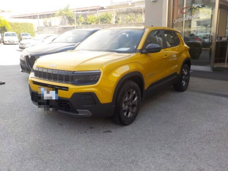 Jeep Avenger 1.2 turbo e-hybrid mhev Longitude fwd 110cv edct6