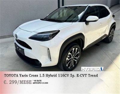 Toyota Yaris Cross 1.5 Hybrid 5p. E-CVT Trend nuova