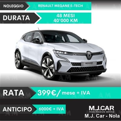 Renault Mégane E-Tech Electric  E-Tech Electric EV40 130 CV Boost Charge Equilibre nuova