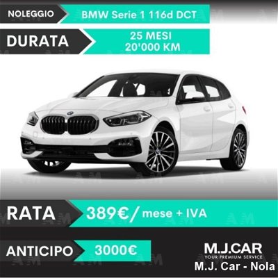 BMW Serie 1 116d 5p. nuova