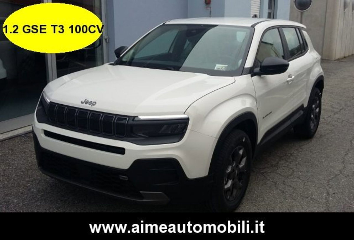 Jeep Avenger 1.2 turbo Longitude fwd 100cv