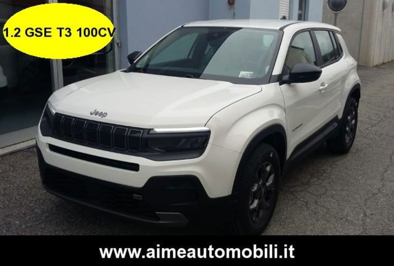 Jeep Avenger 1.2 turbo Longitude fwd 100cv
