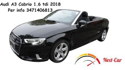 Audi A3 Cabrio 1.6 TDI 116 CV Business usata