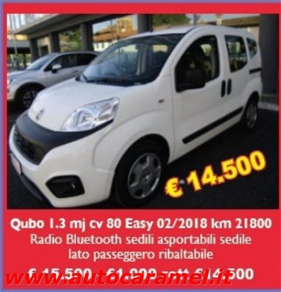 Fiat QUBO 1.3 MJT 80 CV Easy my 18 usata