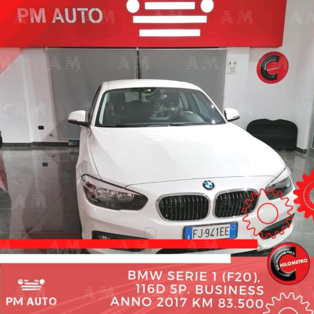 BMW Serie 1 5p. 116d 5p. Efficient Dynamics Business usato