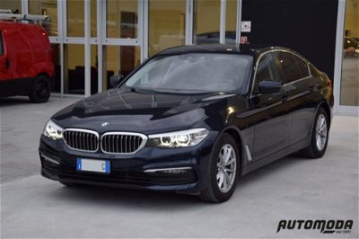 BMW Serie 5 520d xDrive Business my 18 usata