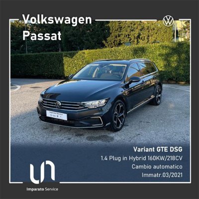 Volkswagen Passat Variant 1.4 GTE DSG Plug-In-Hybrid  usata