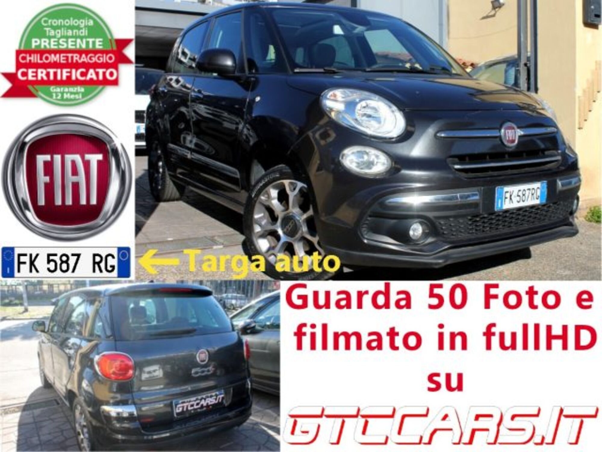 Fiat 500L 1.3 Multijet 95 CV Lounge my 17