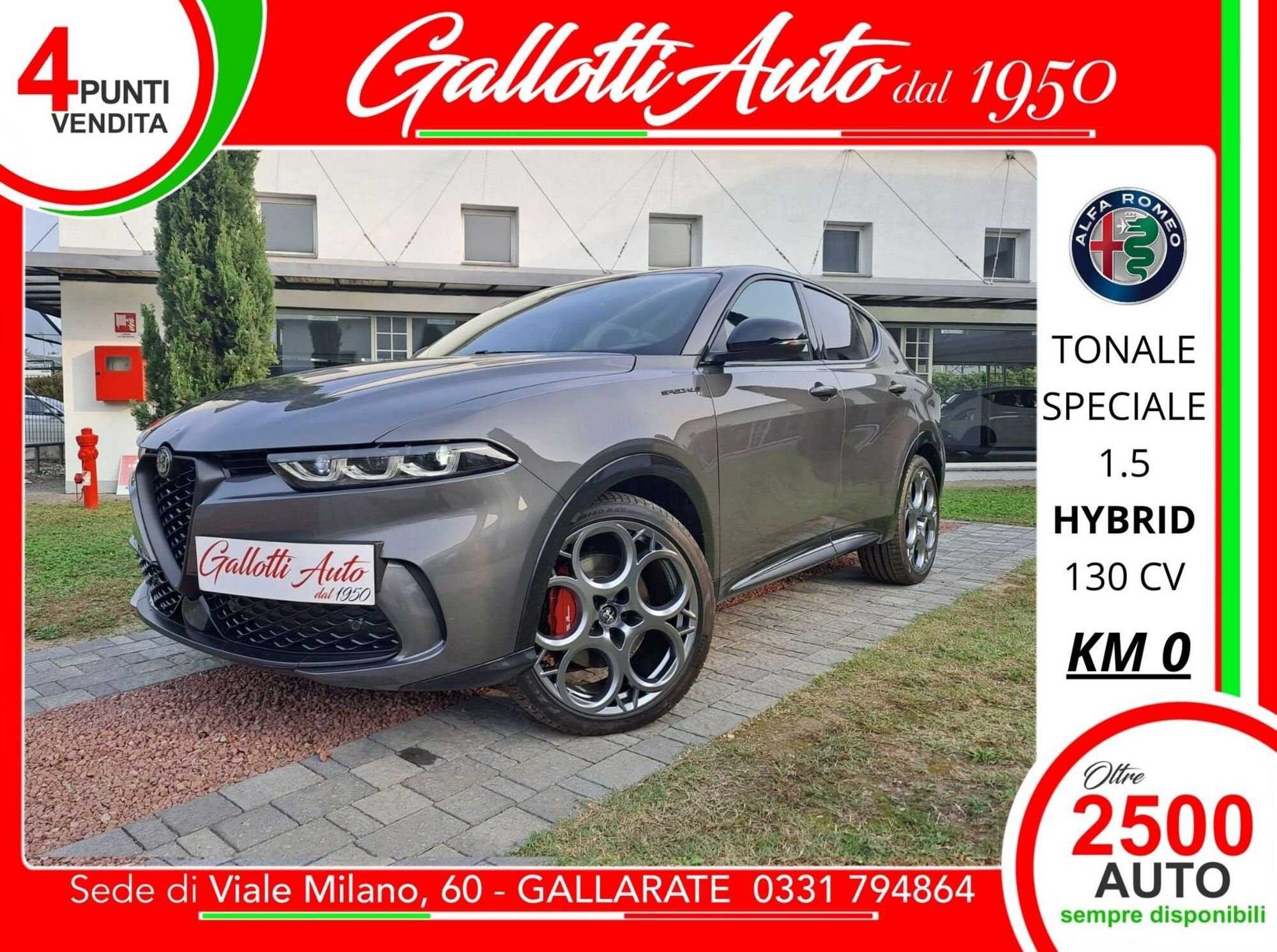 Alfa Romeo Tonale Tonale 1.5 hybrid Veloce 130cv tct7