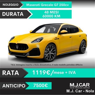 Maserati Grecale 2.0 MHEV 250 CV GT nuova