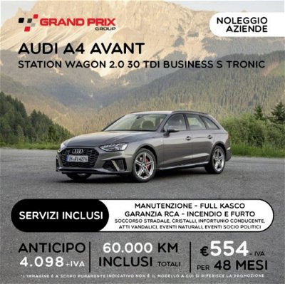 Audi A4 Avant 30 TDI/136 CV S tronic Business  nuova