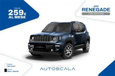 Jeep Renegade 1.6 Mjt 130 CV Limited my 21 nuova