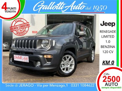Jeep Renegade 1.0 T3 Limited my 18 nuova