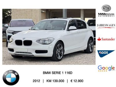 BMW Serie 1 5p. 116d 5p. Efficient Dynamics Sport  usata