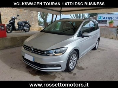 Volkswagen Touran 1.6 TDI 115 CV SCR DSG Business BlueMotion Technology my 17 usata