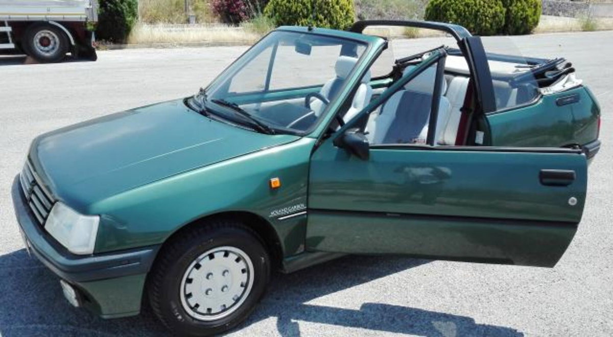 Peugeot 205 Cabrio cat Cabriolet Roland Garros (2)