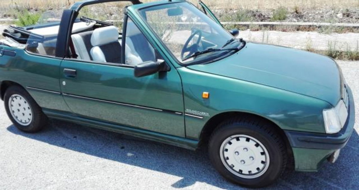 Peugeot 205 Cabrio cat Cabriolet Roland Garros (3)
