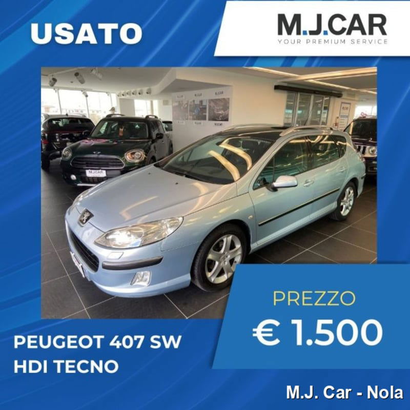 Peugeot 407 2.0 HDi aut. Sport Pack Tecno