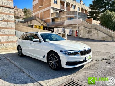 BMW Serie 5 Touring 520d 48V xDrive  Business my 19 usata