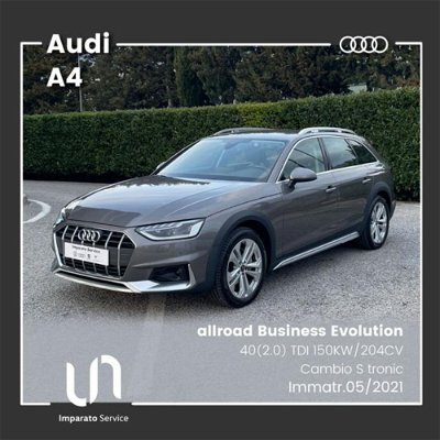 Audi A4 allroad 40 TDI 204 CV S tronic Business Evolution usata