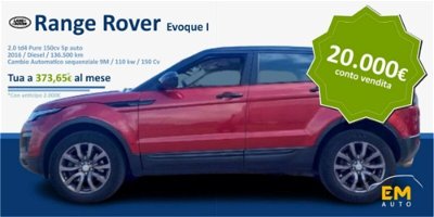 Land Rover Range Rover Evoque 2.0 TD4 150 CV 5p. Pure my 15 usata
