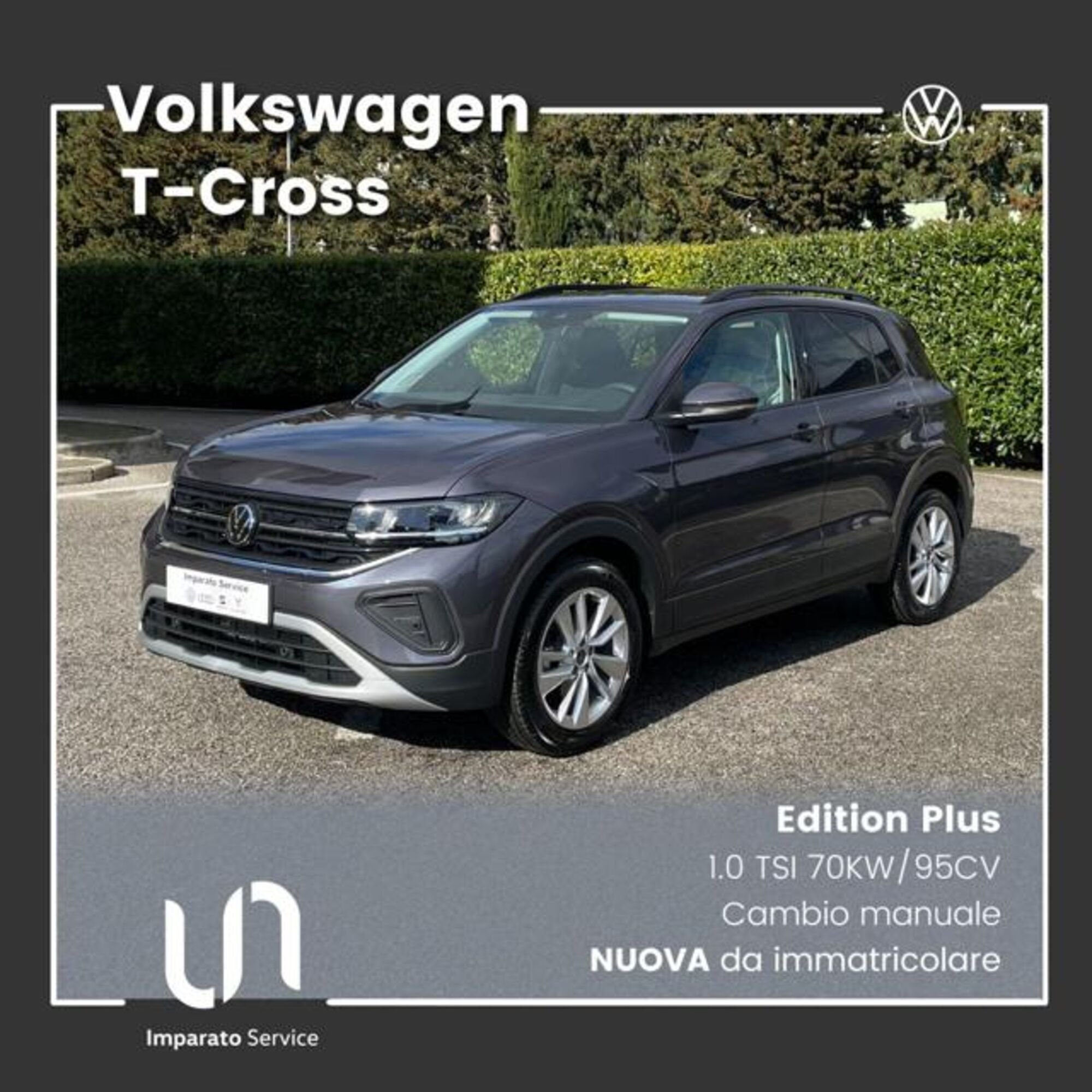 Volkswagen T-Cross 1.0 tsi Edition 95cv