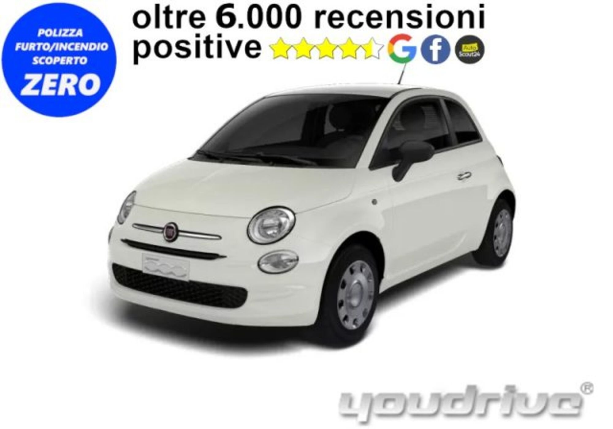 Fiat 500 1.0 Hybrid Dolcevita my 20