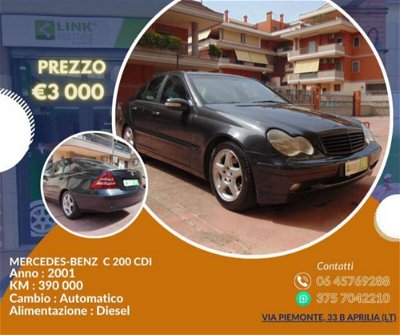 Mercedes-Benz Classe C 200 CDI cat Avantgarde my 00 usata