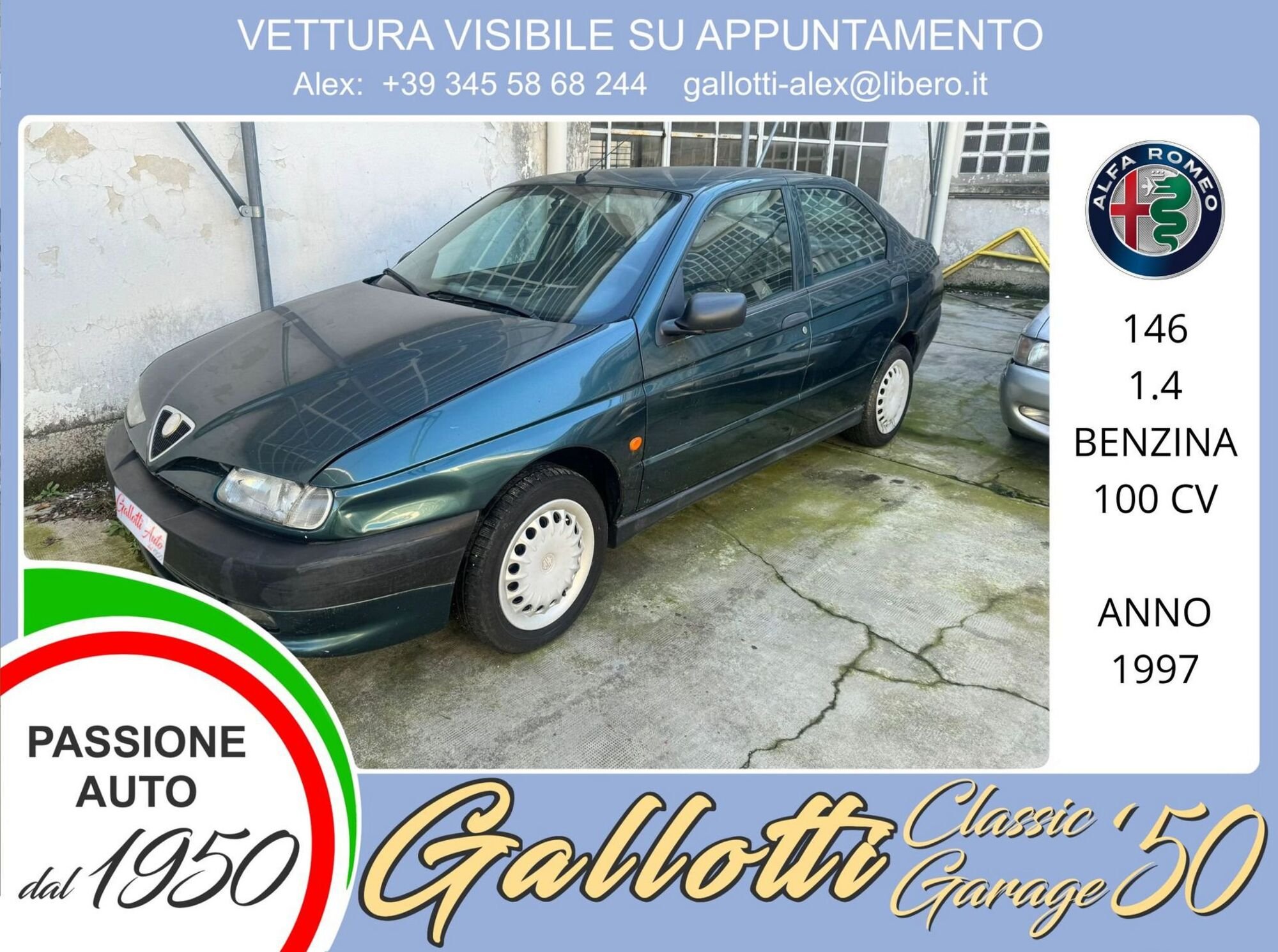 Alfa Romeo 146 1.4i 16V Twin Spark cat 