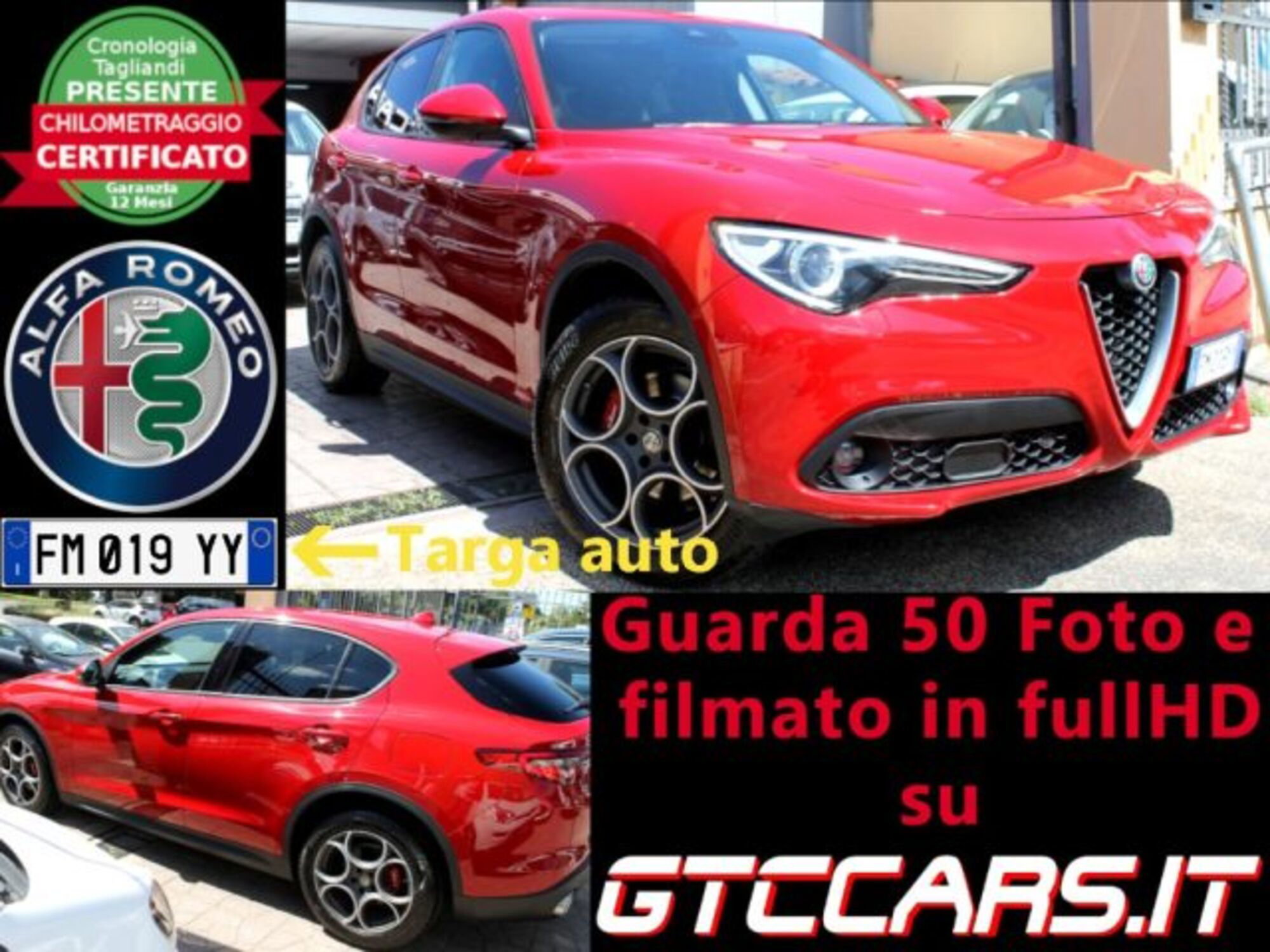 Alfa Romeo Stelvio Stelvio 2.2 Turbodiesel 210 CV AT8 Q4 Executive usato