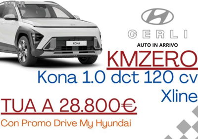 Hyundai Kona 1.0 t-gdi X Line 2wd dct nuova