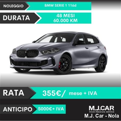 BMW Serie 1 116d 2.0 116CV cat 5 porte Attiva DPF nuova