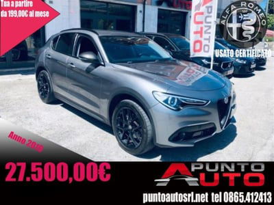 Alfa Romeo Stelvio Stelvio 2.2 Turbodiesel 190 CV AT8 Q4 B-Tech usata