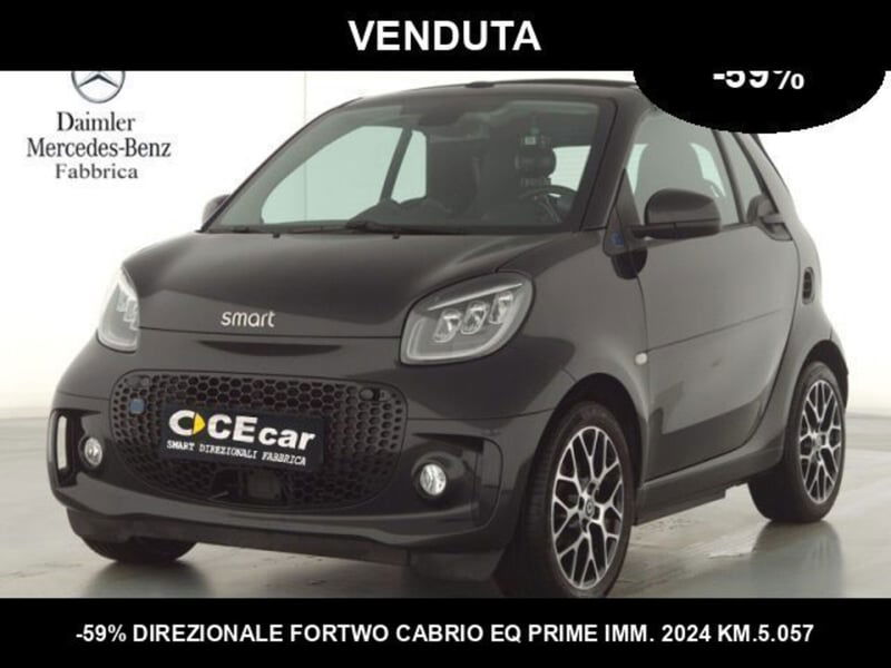 smart Fortwo Cabrio EQ cabrio Prime