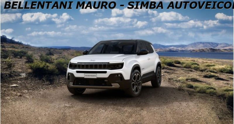 Jeep Avenger full-electric Summit fwd 156cv auto