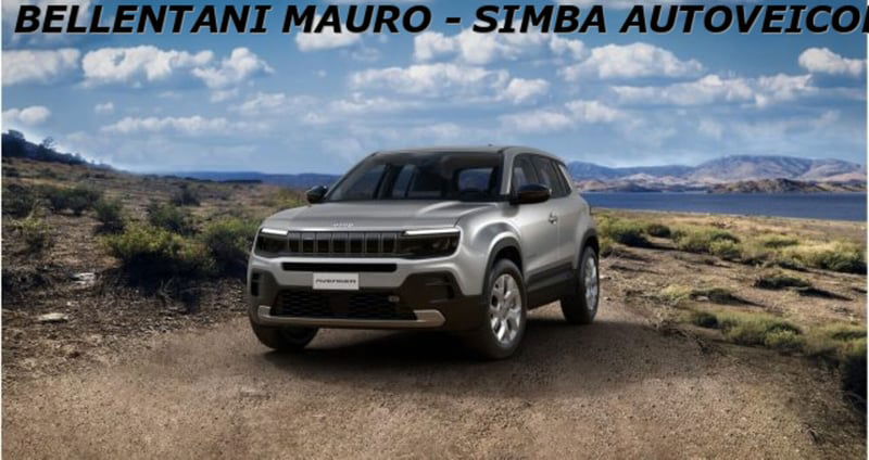 Jeep Avenger full-electric Altitude fwd 156cv auto