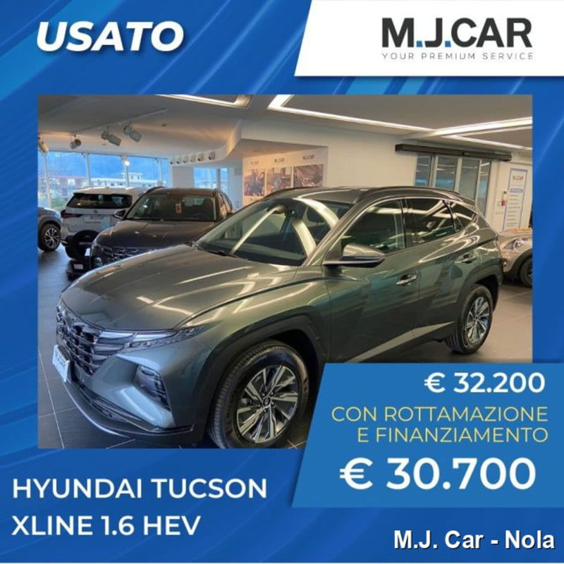 Hyundai Tucson 1.6 hev Xline 4wd auto