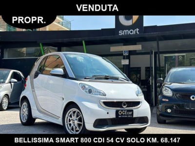 smart Fortwo 800 40 kW coupé passion cdi usata