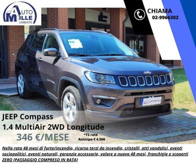 Jeep Compass 1.4 MultiAir 2WD Longitude  usata