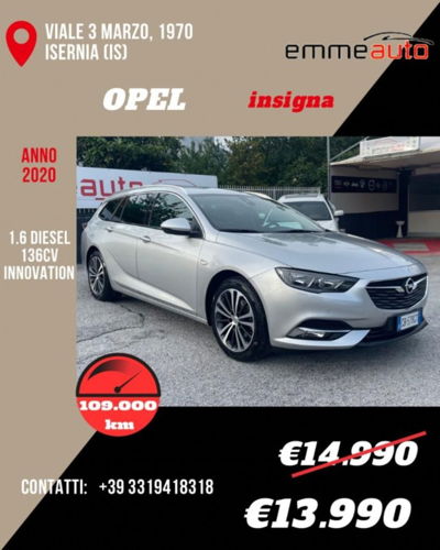Opel Insignia Station Wagon 1.6 CDTI 136 S&S Sports Innovation  usata